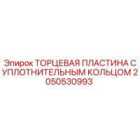 2050530993 ТОРЦЕВАЯ ПЛАСТИНА С УПЛОТНИТЕЛЬНЫМ КОЛЬЦОМ Epiroc