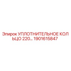 1901615847 УПЛОТНИТЕЛЬНОЕ КОЛЬЦО 220... Epiroc
