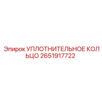2651917722 УПЛОТНИТЕЛЬНОЕ КОЛЬЦО | Epiroc