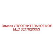3217920053 УПЛОТНИТЕЛЬНОЕ КОЛЬЦО Epiroc