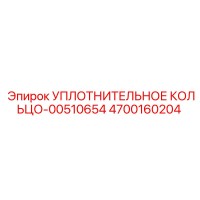 4700160204 Уплотнительное кольцо 00510654 Epiroc