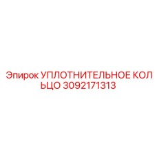 3092171313 УПЛОТНИТЕЛЬНОЕ КОЛЬЦО Epiroc
