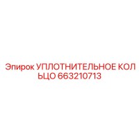 663210713 УПЛОТНИТЕЛЬНОЕ КОЛЬЦО Epiroc