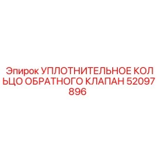 52097896 УПЛОТНИТЕЛЬНОЕ КОЛЬЦО ОБРАТНОГО КЛАПАНА Epiroc
