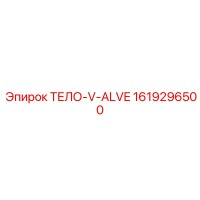 1619296500 ТЕЛО-V-ALVE Epiroc