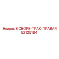 52125184 В СБОРЕ-ТРАК-ПРАВАЯ Epiroc
