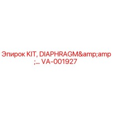 VA-001927 KIT, DIAPHRAGM&… Epiroc