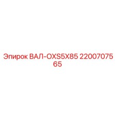 2200707565 ВАЛ-OXS5X85 Epiroc