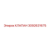 3092631675 КЛАПАН Epiroc