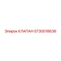 5730018636 КЛАПАН Epiroc