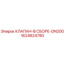 1624824780 КЛАПАН-В СБОРЕ-DN200 Epiroc