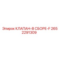 2652291309 КЛАПАН-В СБОРЕ-F Epiroc