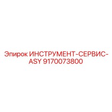 9170073800 ИНСТРУМЕНТ-СЕРВИС-ASY Epiroc