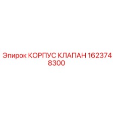1623748300 КОРПУС КЛАПАН Epiroc