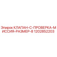 1202852203 КЛАПАН-C-ПРОВЕРКА-МИССИЯ-РАЗМЕР-8 Epiroc