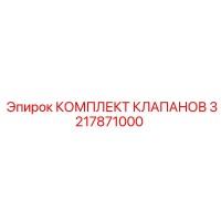 3217871000 КОМПЛЕКТ КЛАПАНОВ Epiroc