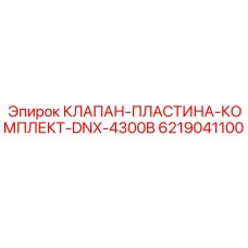 6219041100 КЛАПАН-ПЛАСТИНА-КОМПЛЕКТ-DNX-4300B Epiroc