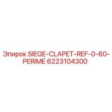 6223104300 SIEGE-CLAPET-REF-0-60-PERIME Epiroc