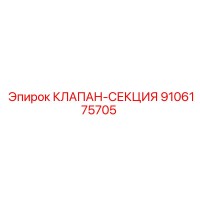 9106175705 КЛАПАН-СЕКЦИЯ Epiroc