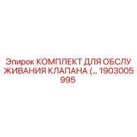 1903005995 КОМПЛЕКТ ДЛЯ ОБСЛУЖИВАНИЯ КЛАПАНА Epiroc