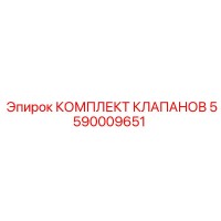 5590009651 КОМПЛЕКТ КЛАПАНОВ Epiroc