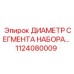 Универсальный набор сегментов Epiroc артикул 1124080009 для бурового оборудования