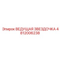 4812006238 ВЕДУЩАЯ ЗВЕЗДОЧКА Epiroc