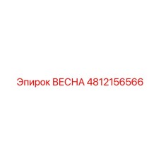 4812156566 ВЕСНА Epiroc