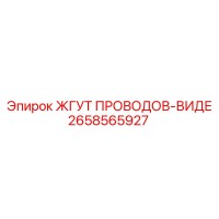 2658565927 ЖГУТ ПРОВОДОВ-ВИДЕ Epiroc