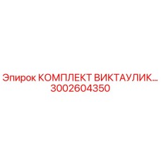Оригинальный комплект уплотнений 3002604350 для буровых станков Epiroc