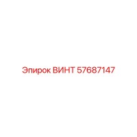 57687147 ВИНТ Epiroc