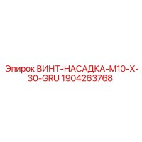 1904263768 ВИНТ-НАСАДКА-M10-X-30-GRU Epiroc