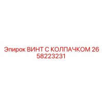 2658223231 ВИНТ С КОЛПАЧКОМ Epiroc