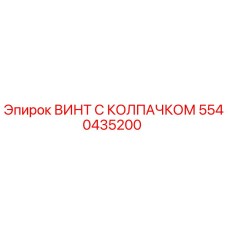 5540435200 ВИНТ С КОЛПАЧКОМ Epiroc