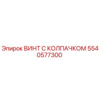 5540577300 ВИНТ С КОЛПАЧКОМ Epiroc