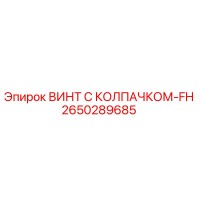 2650289685 ВИНТ С КОЛПАЧКОМ-FH Epiroc