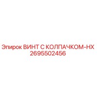 2695502456 ВИНТ С КОЛПАЧКОМ-HX Epiroc