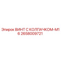 2658009721 ВИНТ С КОЛПАЧКОМ-M16 Epiroc