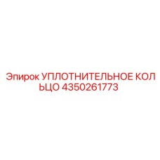 4350261773 УПЛОТНИТЕЛЬНОЕ КОЛЬЦО Epiroc