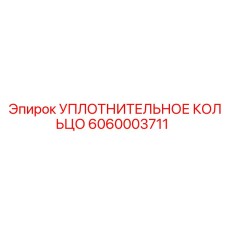 6060003711 УПЛОТНИТЕЛЬНОЕ КОЛЬЦО Epiroc