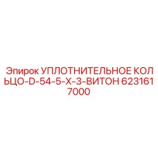 6231617000 УПЛОТНИТЕЛЬНОЕ КОЛЬЦО-D-54-5-X-3-ВИТОН Epiroc