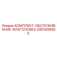 2901008400 КОМПЛЕКТ-ОБСЛУЖИВАНИЕ-ВЛАГОЛОВКА Epiroc