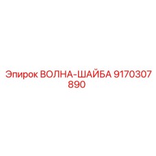 9170307890 ВОЛНА-ШАЙБА Epiroc