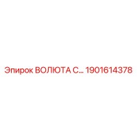 1901614378 ВОЛЮТА С… Epiroc