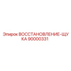90000331 ВОССТАНОВЛЕНИЕ-ЩУКА Epiroc