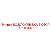 57913667 ВОЗДУХОДУВКА В СБОРЕ Epiroc