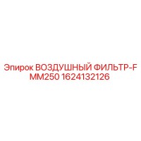 1624132126 ВОЗДУШНЫЙ ФИЛЬТР-FMM250 Epiroc