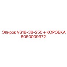 Оригинальная деталь VS18-38-250 + КОРОБКА 6060009972 Epiroc