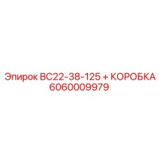 6060009979 ВС22-38-125 + КОРОБКА Epiroc
