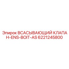 6221245800 ВСАСЫВАЮЩИЙ КЛАПАН-ENS-BOIT-AS Epiroc